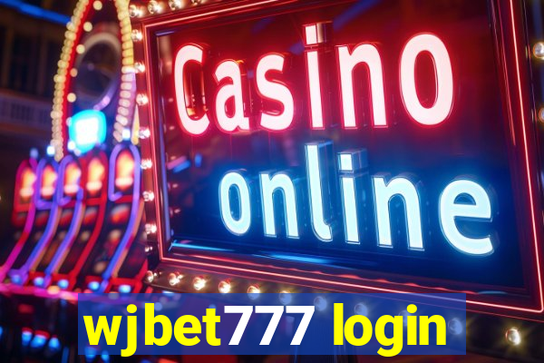 wjbet777 login